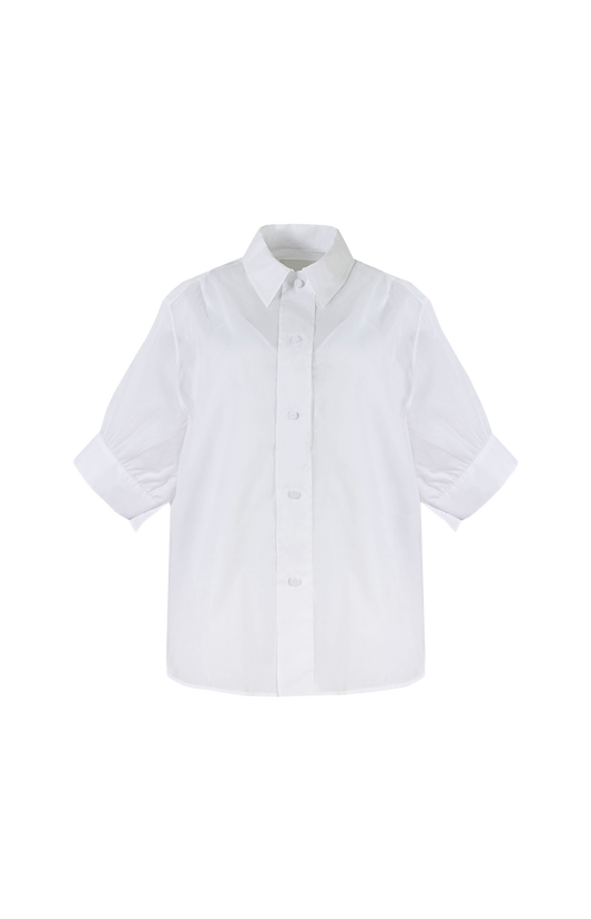 White Loose-fit Shirt