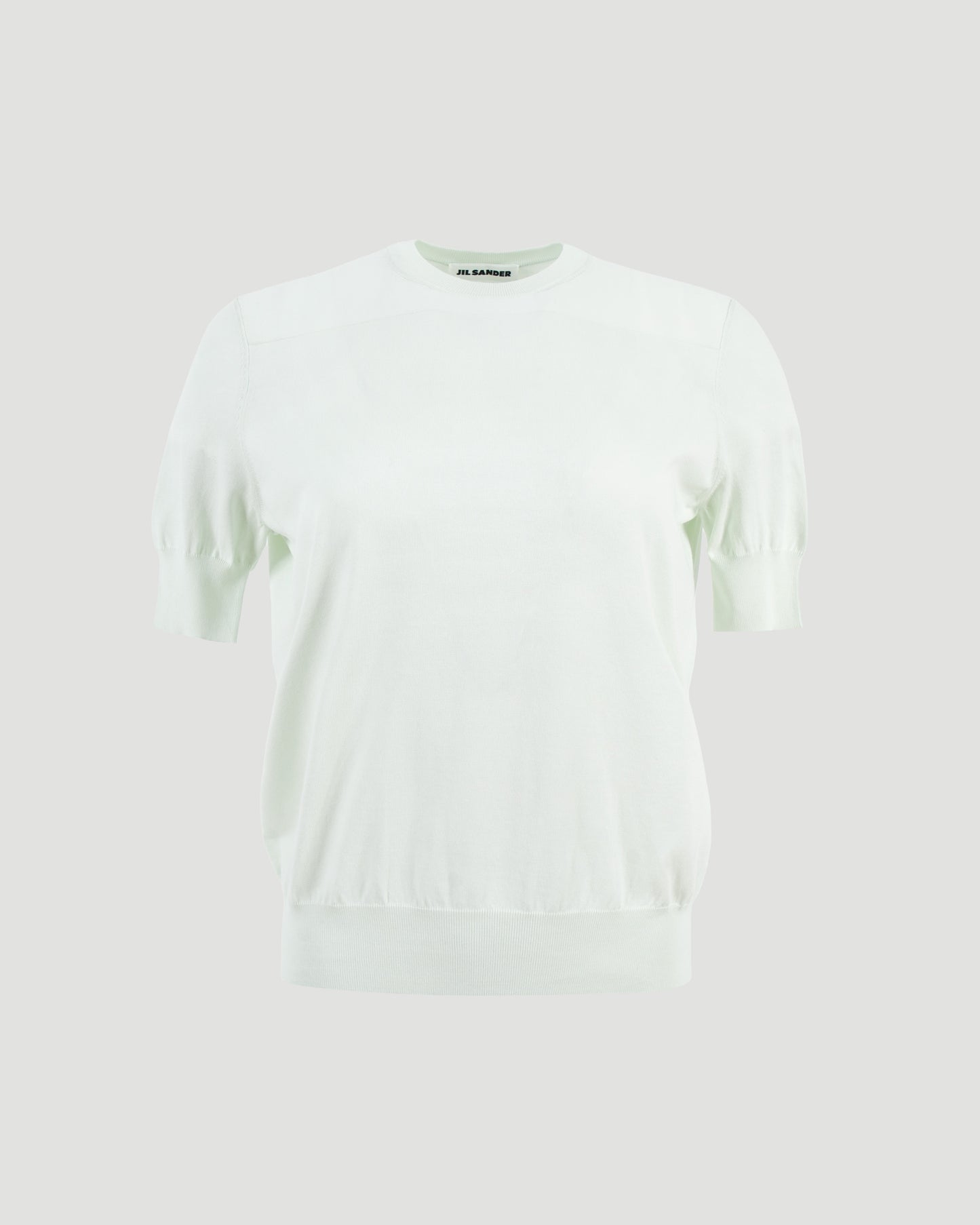 Fine-knit T-shirt