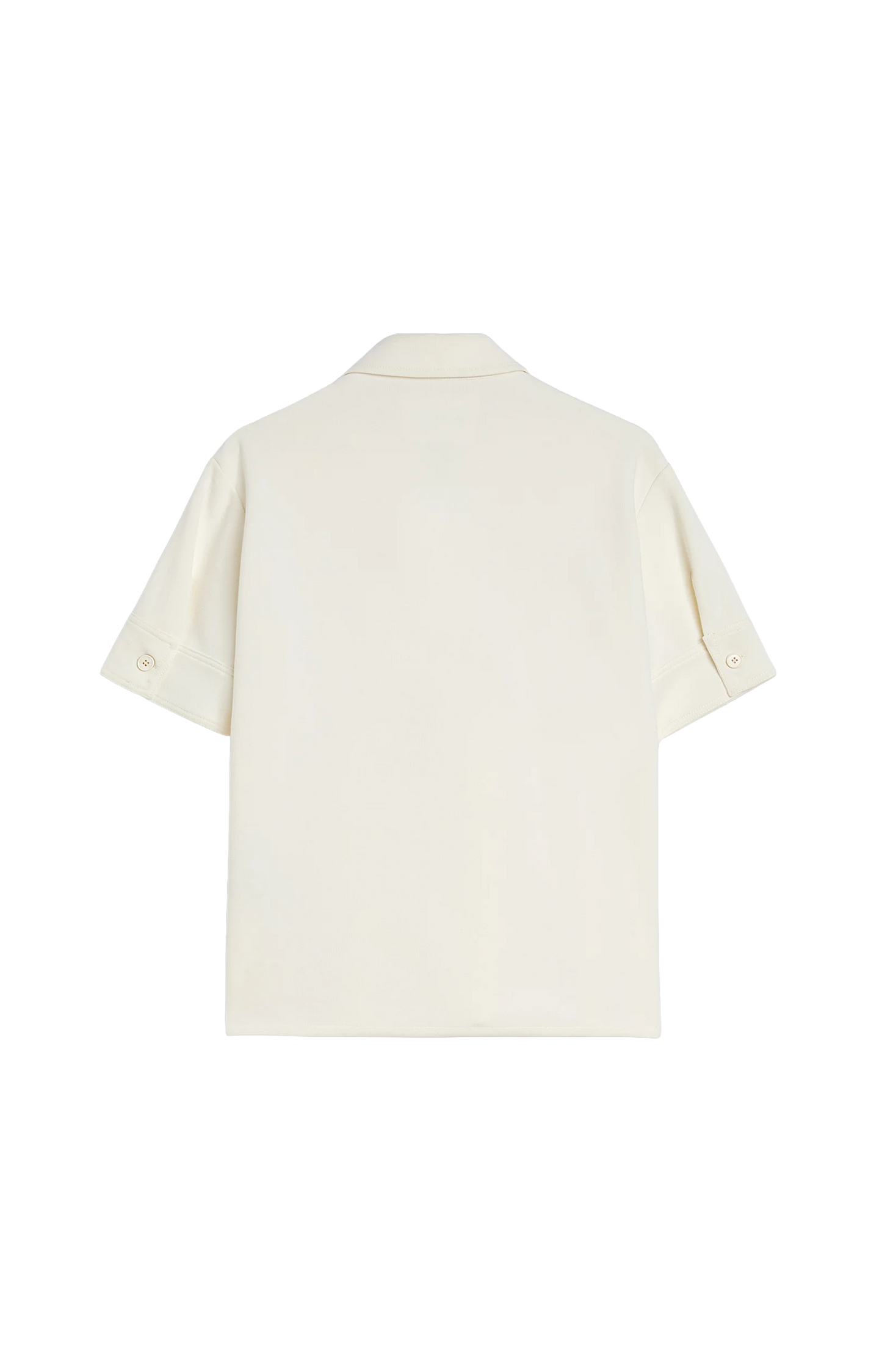Cotton Blend Polo T-Shirt