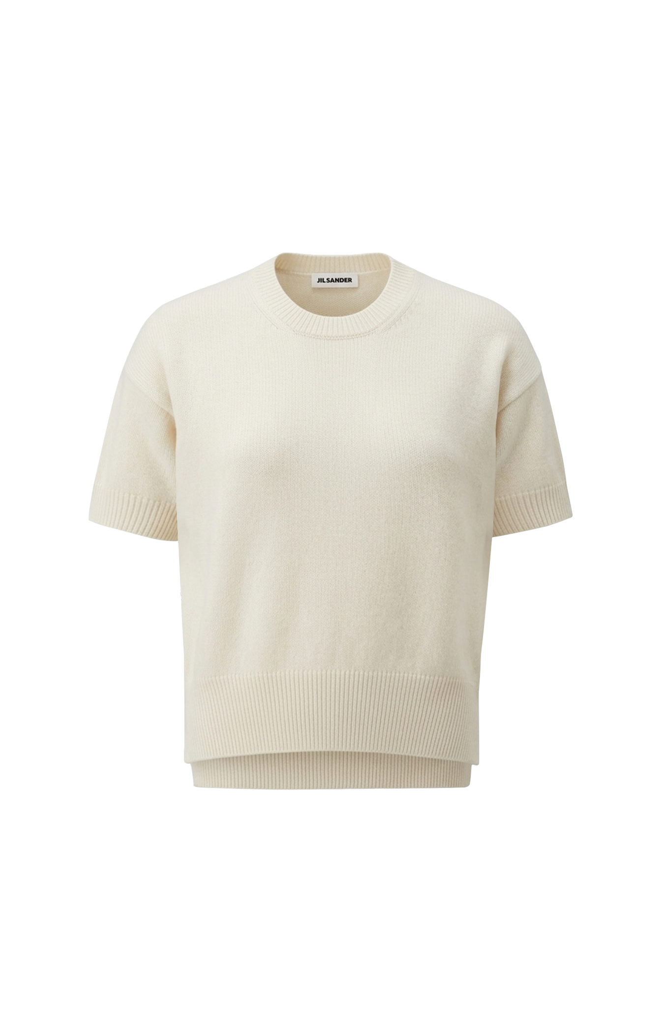 Cream Loose-fit Cashmere Top