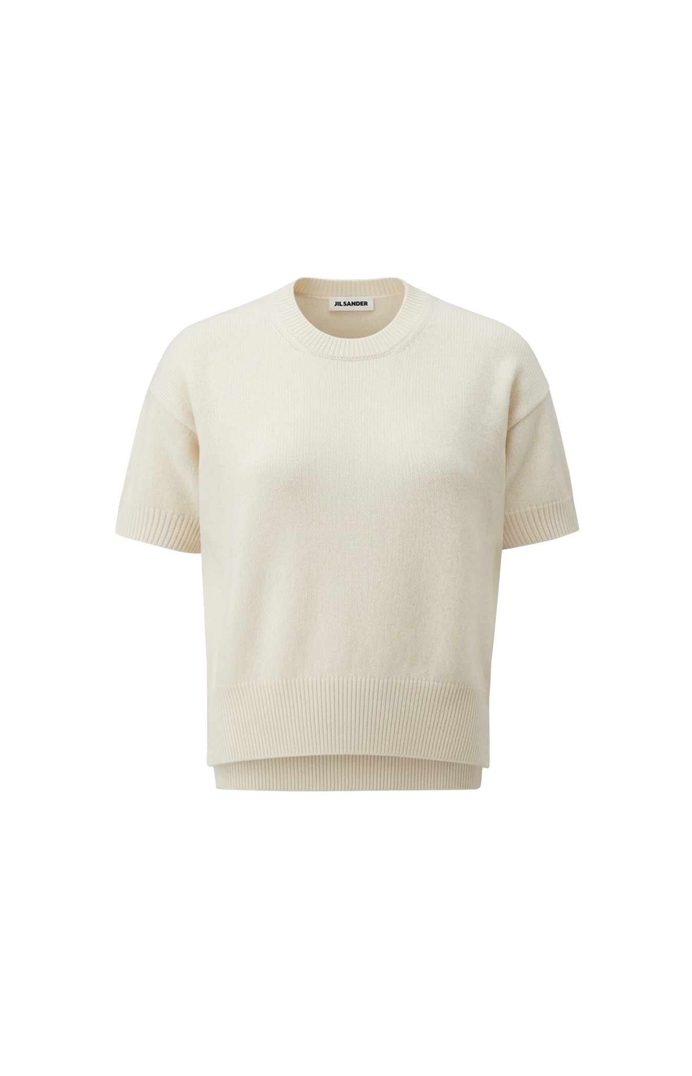Cream Loose-fit Cashmere Top