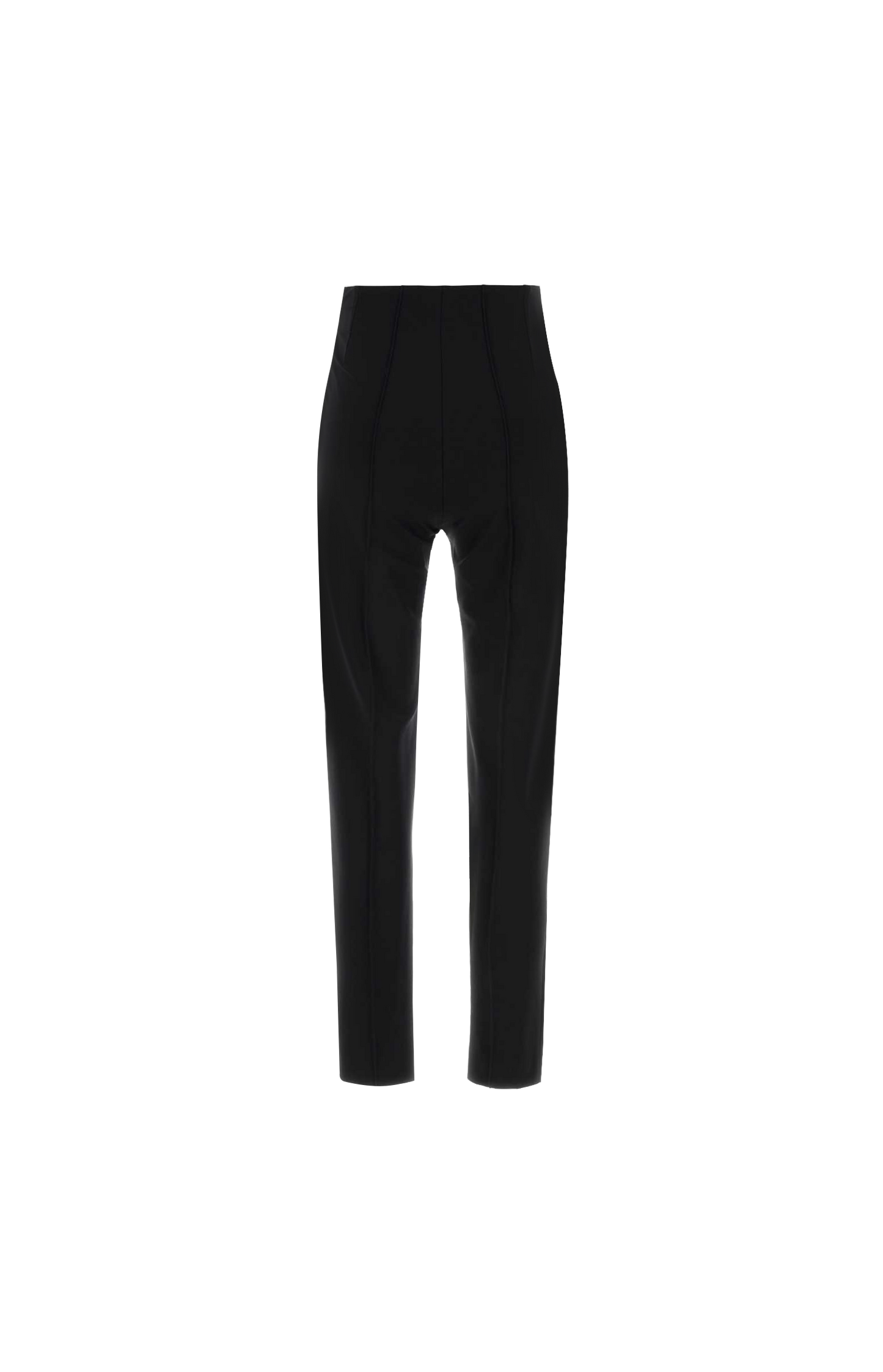 Black Stretch Jersey Pants