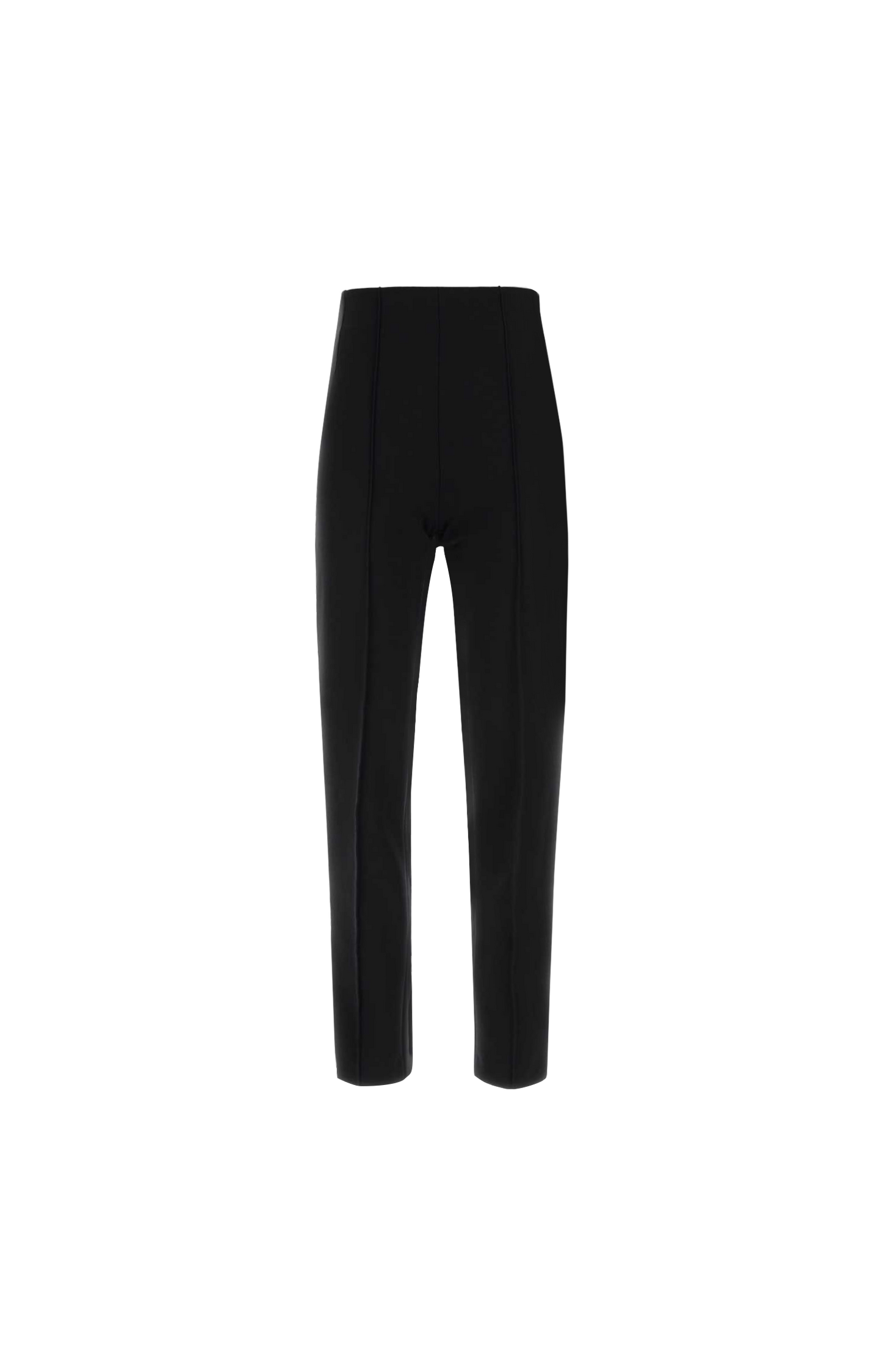 Black Stretch Jersey Pants