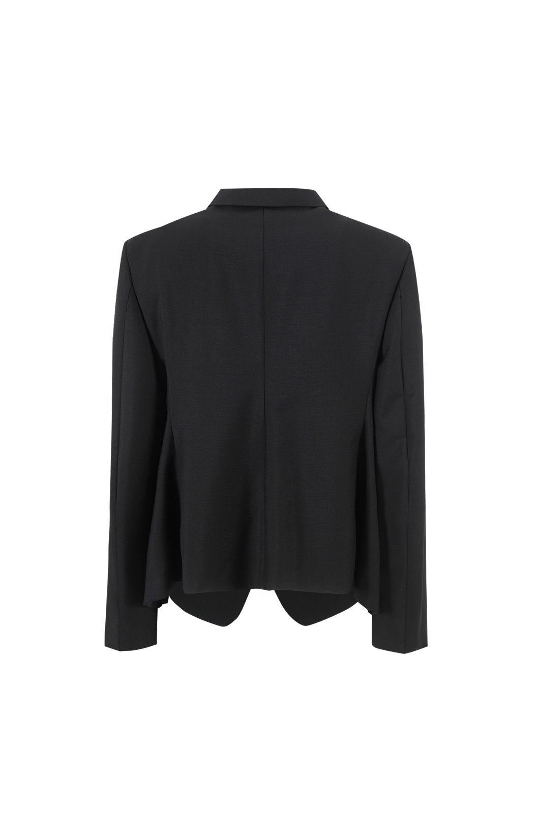 Single-Breasted Felted Blazer