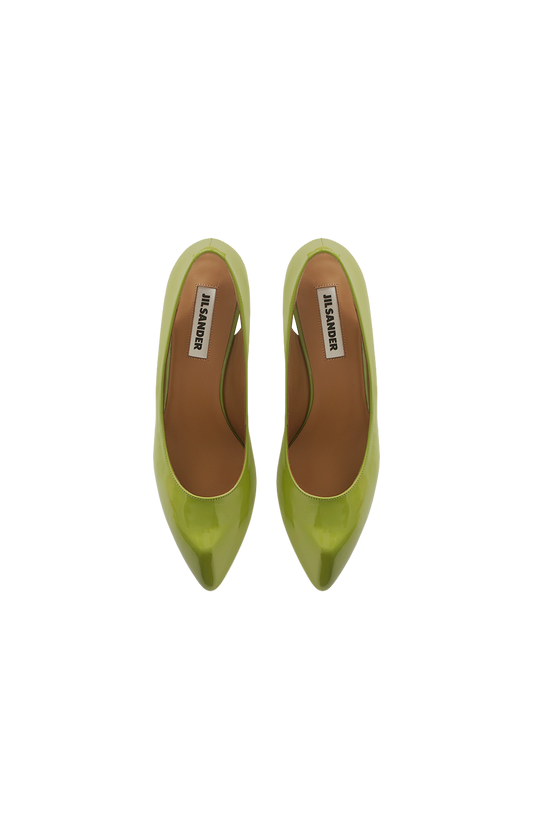 Slingback Leather Pumps