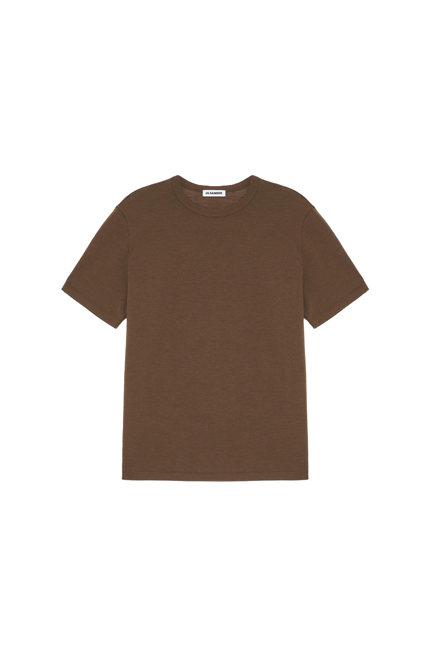 Knit T-Shirt in Taupe