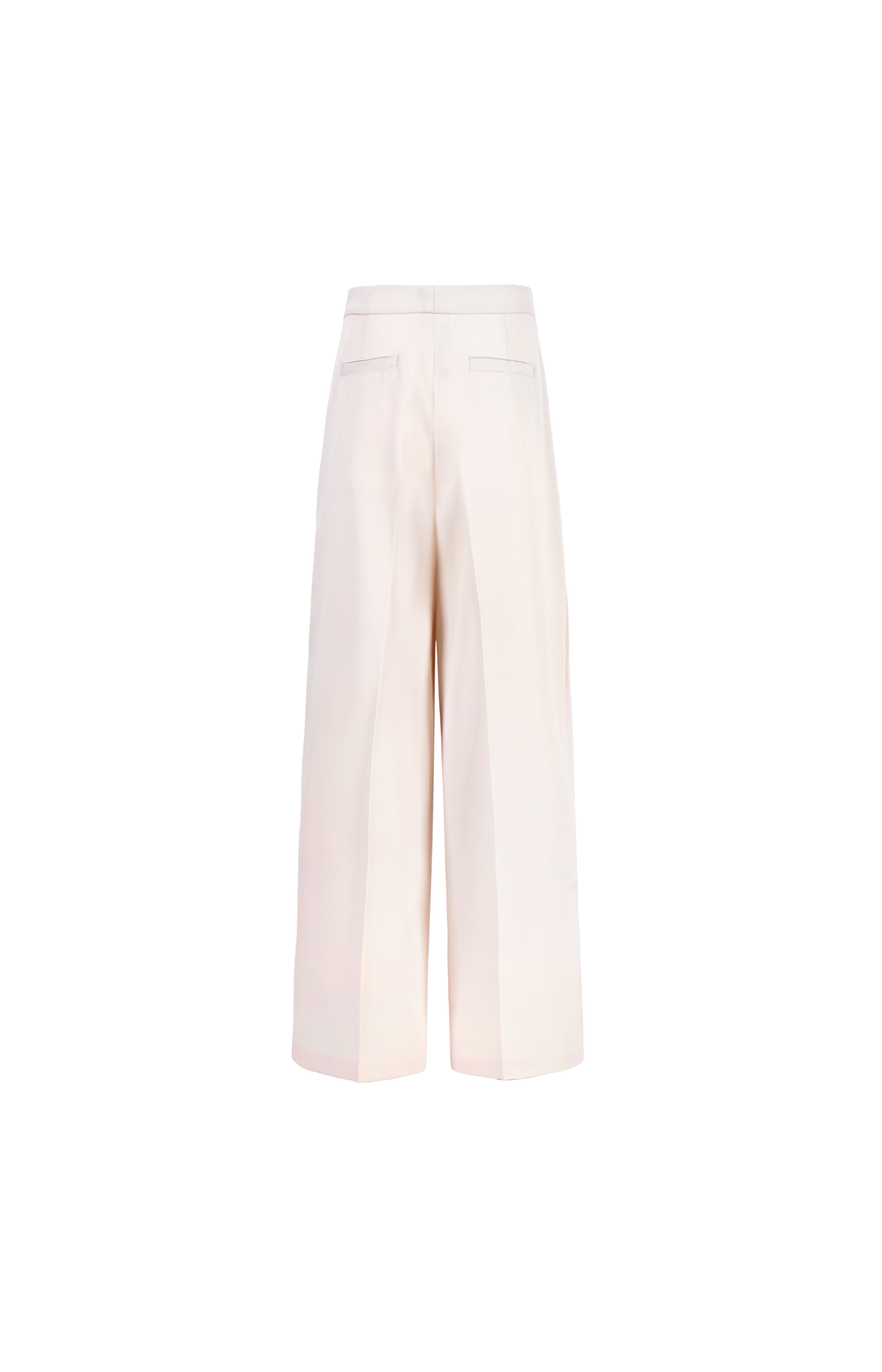 Pleated Wool Trousers