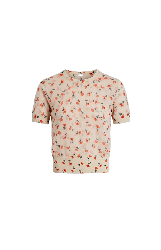 Cotton Blend Printed T-Shirt