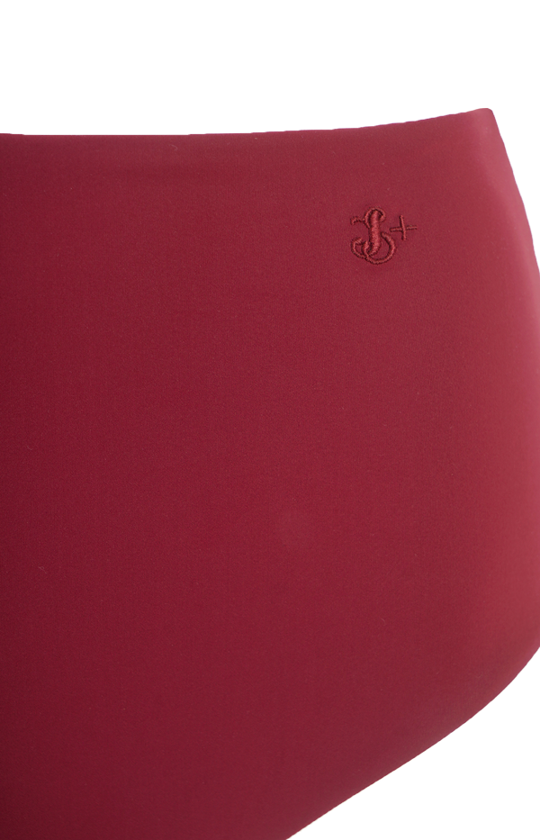 Burgundy Bikini Bottom