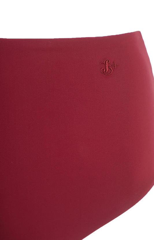 Burgundy Bikini Bottom