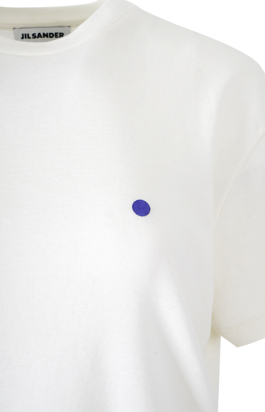 Dot T-Shirt in White