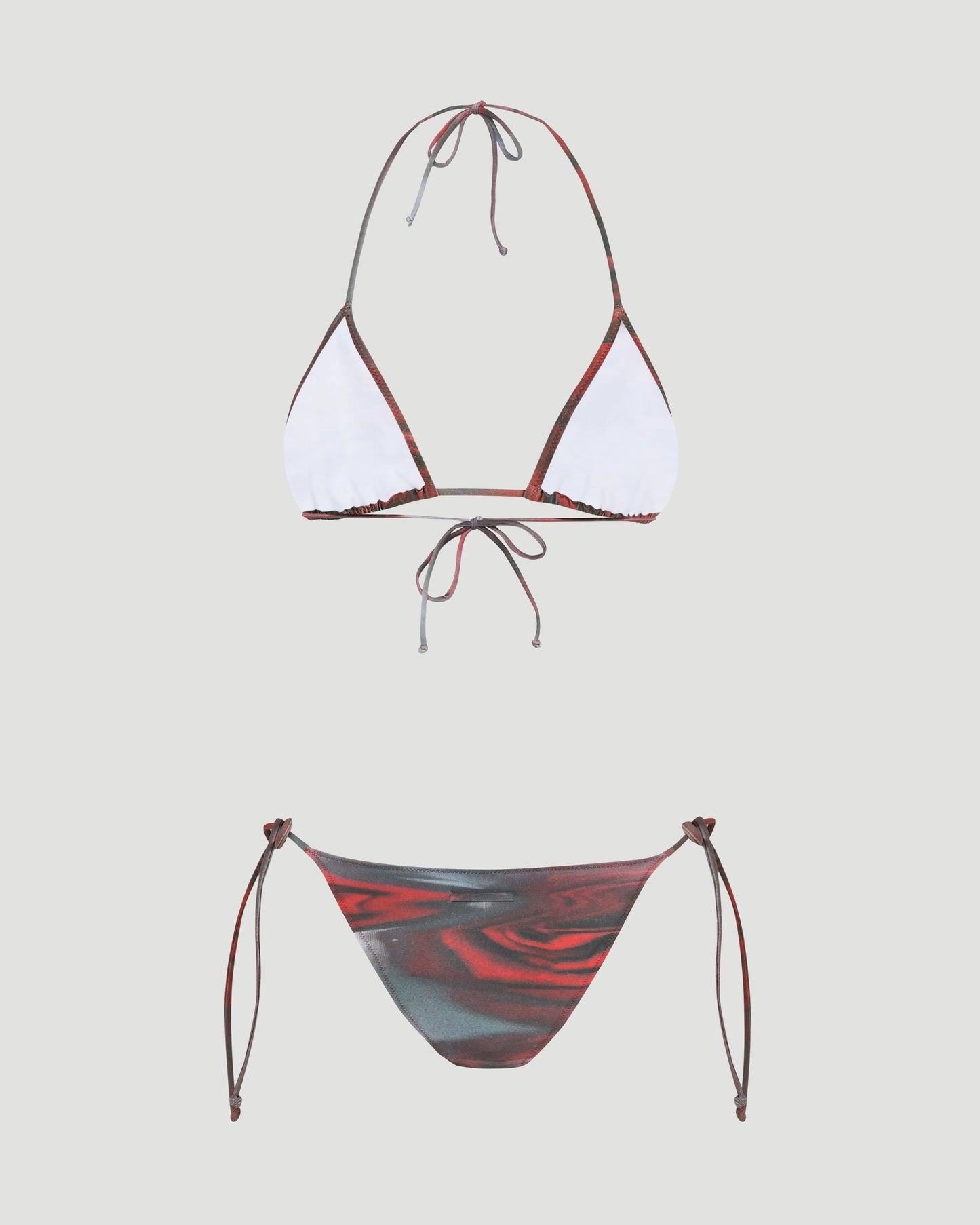 The Blurry Roses Bikini Set