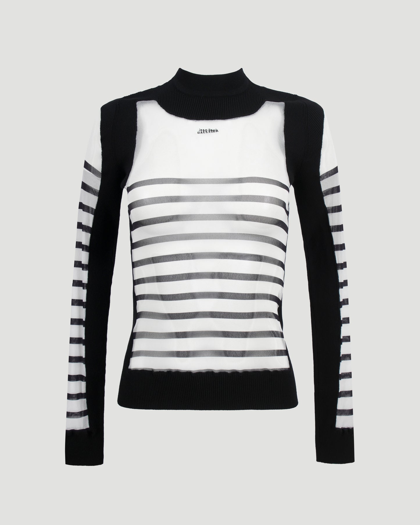 The Bi-Material Marinière Sweater