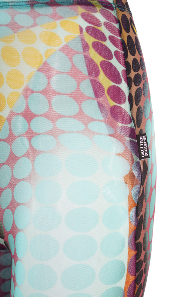 The Blue Dots Print Pants