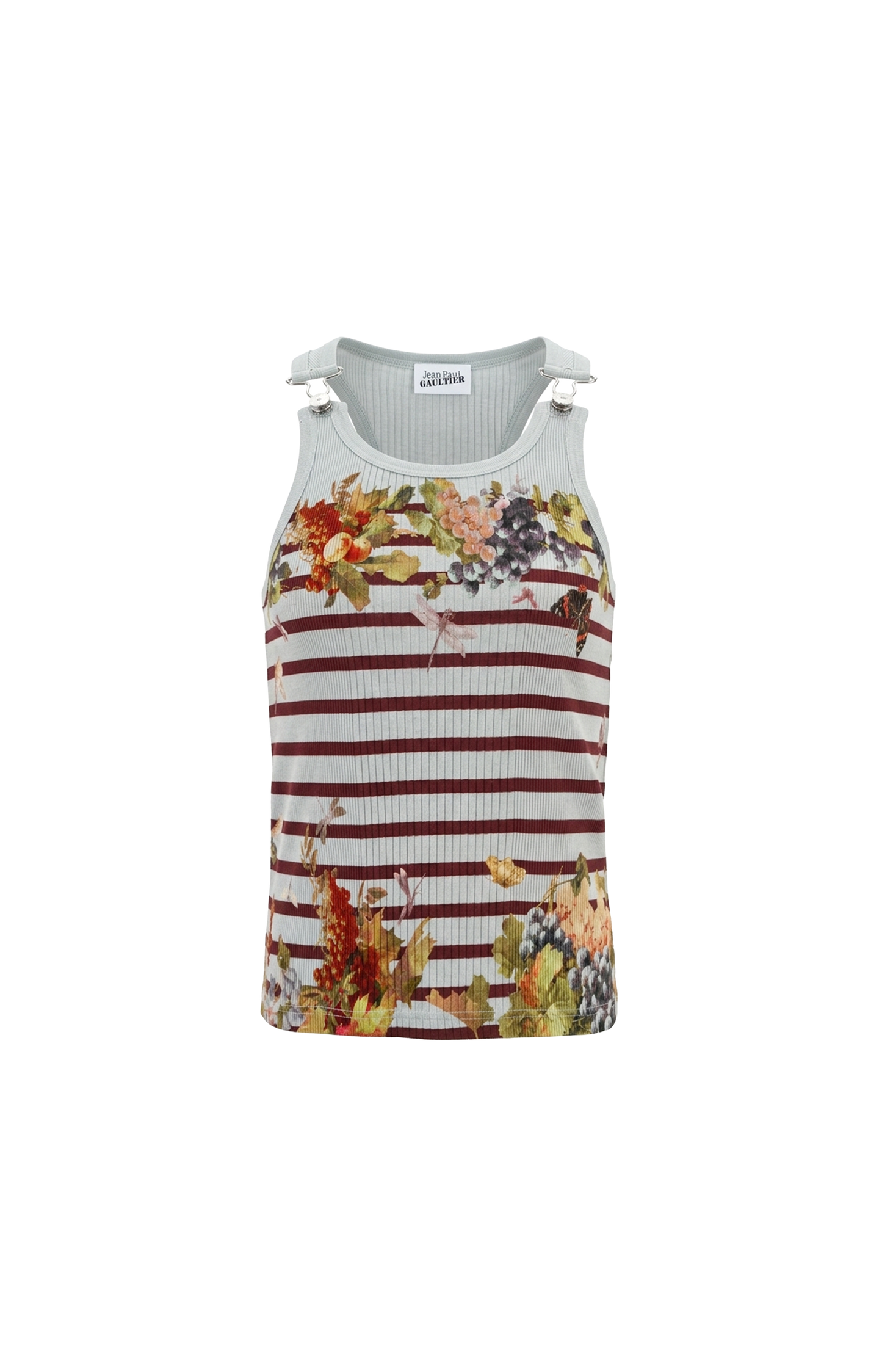 Marinière Grape Rib Tank Top