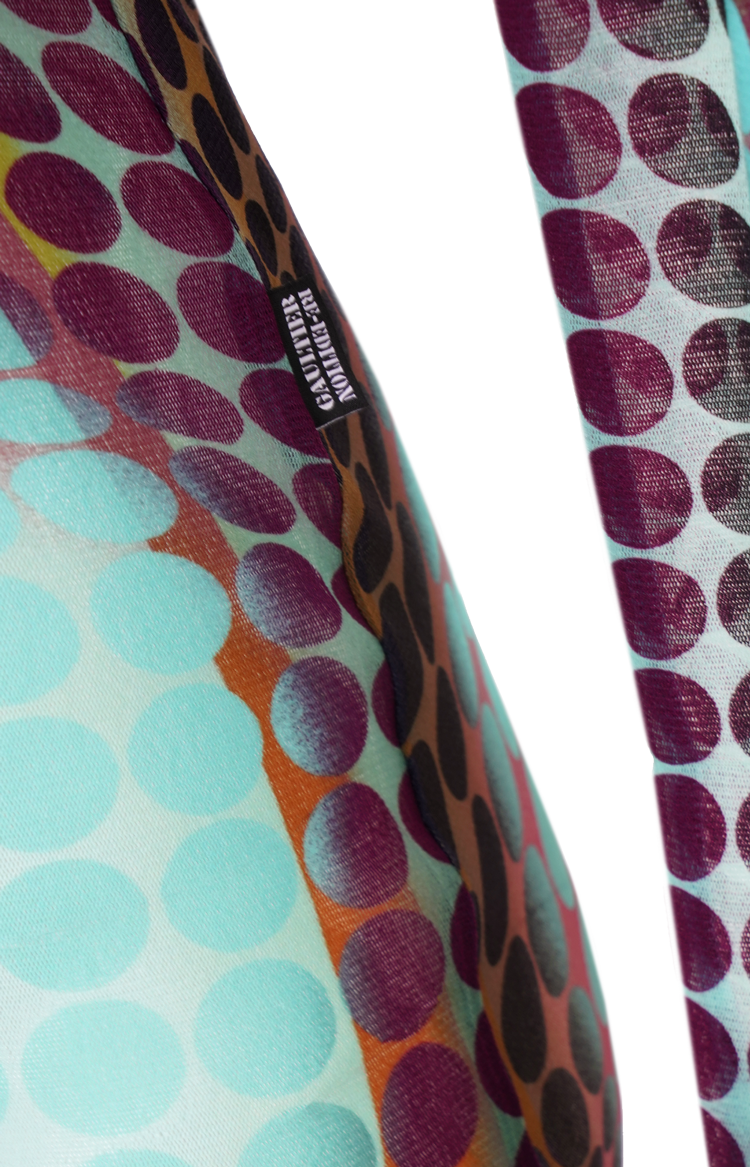 The Blue Dots Print Dress