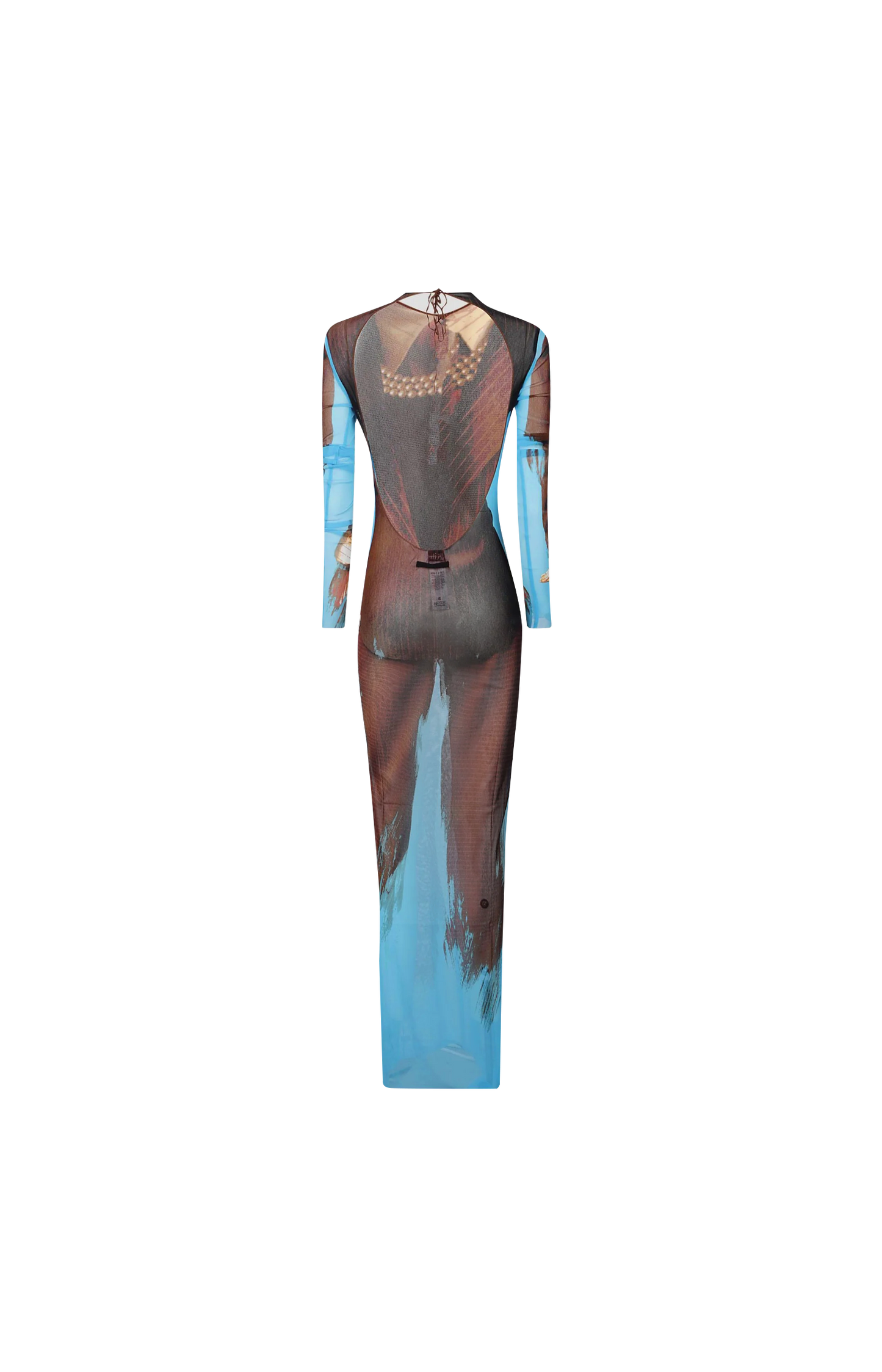 Tennis Open-Back Maxi Dress