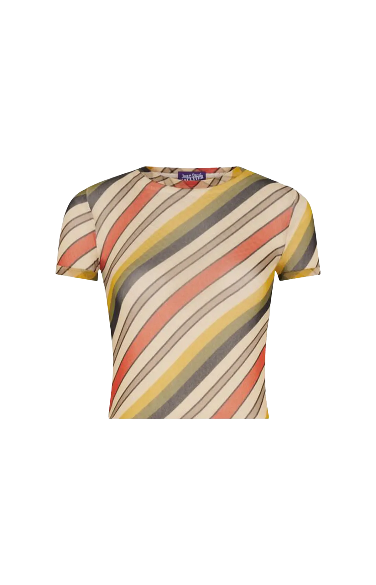 Mesh Baby Tee in Multicolor