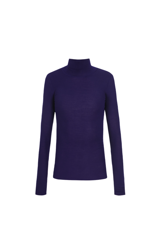 Jil Sander Navy Wool Sweater