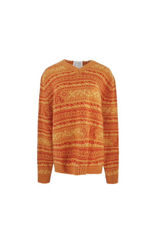 Kair Sweater in Orange