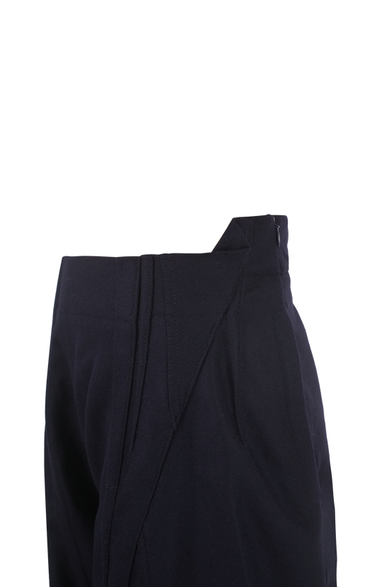 Julie Kegels Tailored Wide-Leg Trousers in Navy — product photo 2
