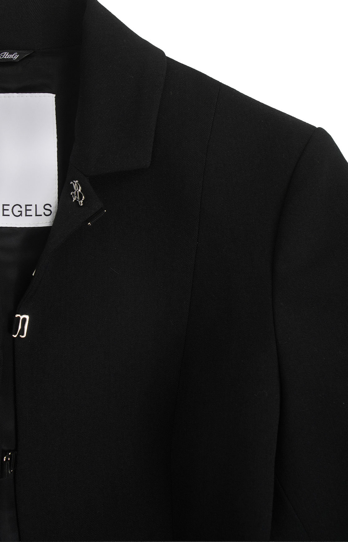 Fitted Hook-Front Jacket