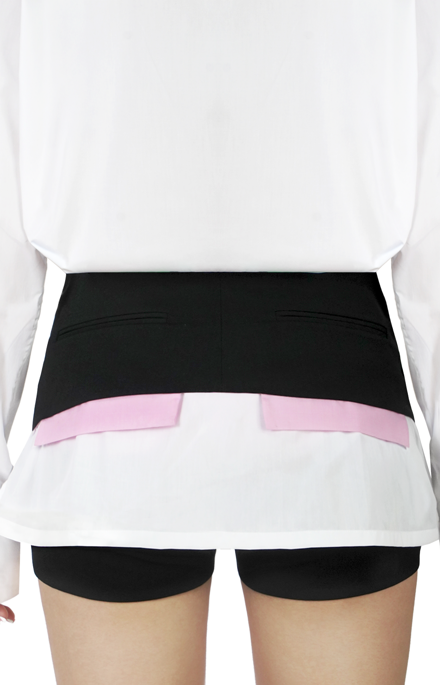 Paulette Shorts with a Back Cut-Out