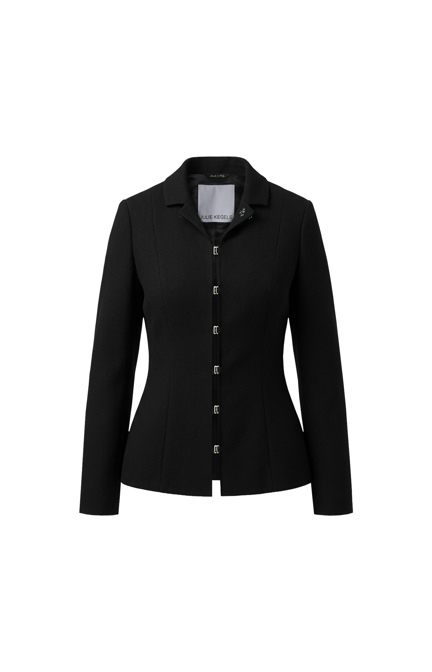 Fitted Hook-Front Jacket