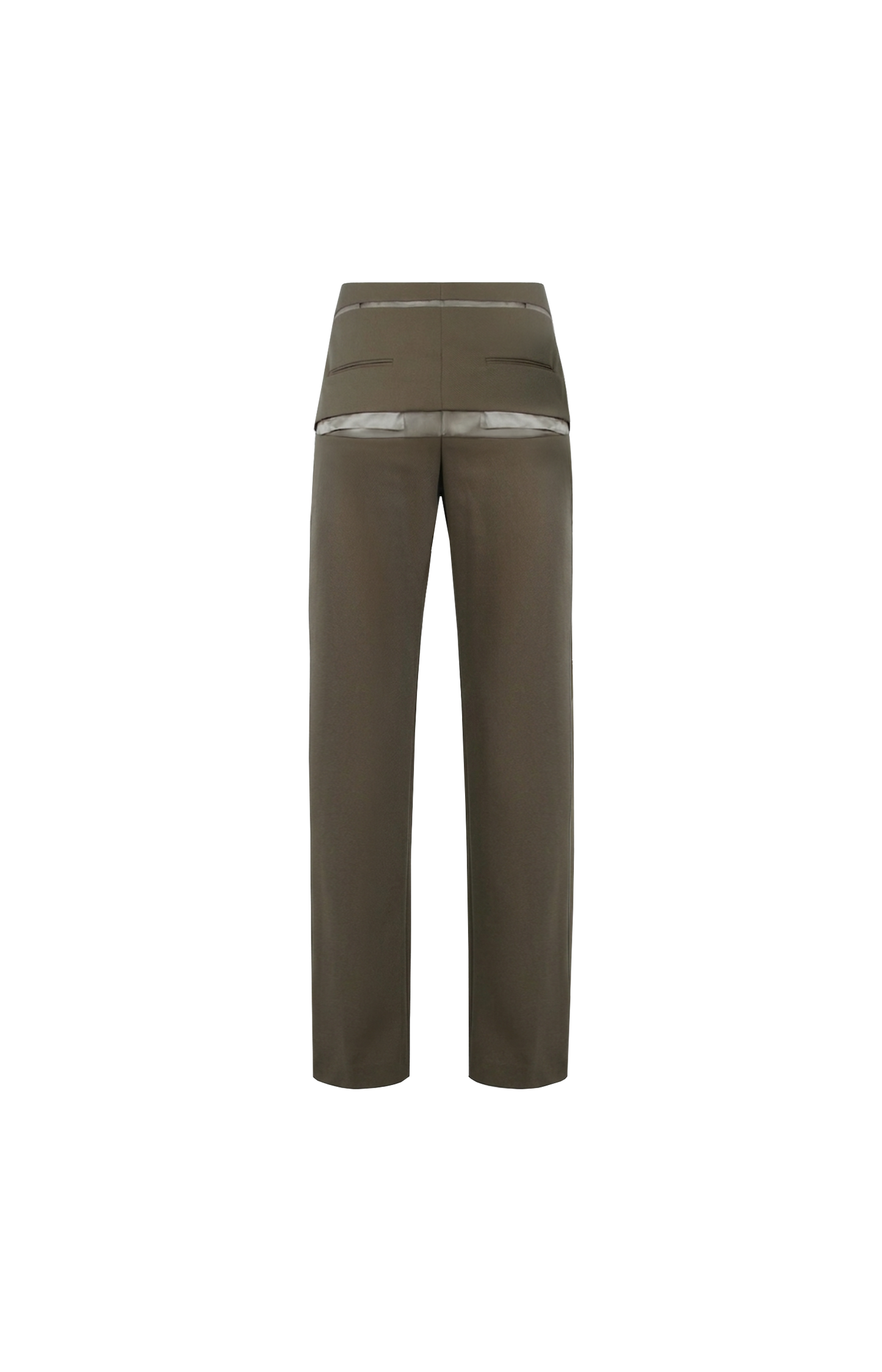 Paul Tailored Trousers with a Back Cut-Out