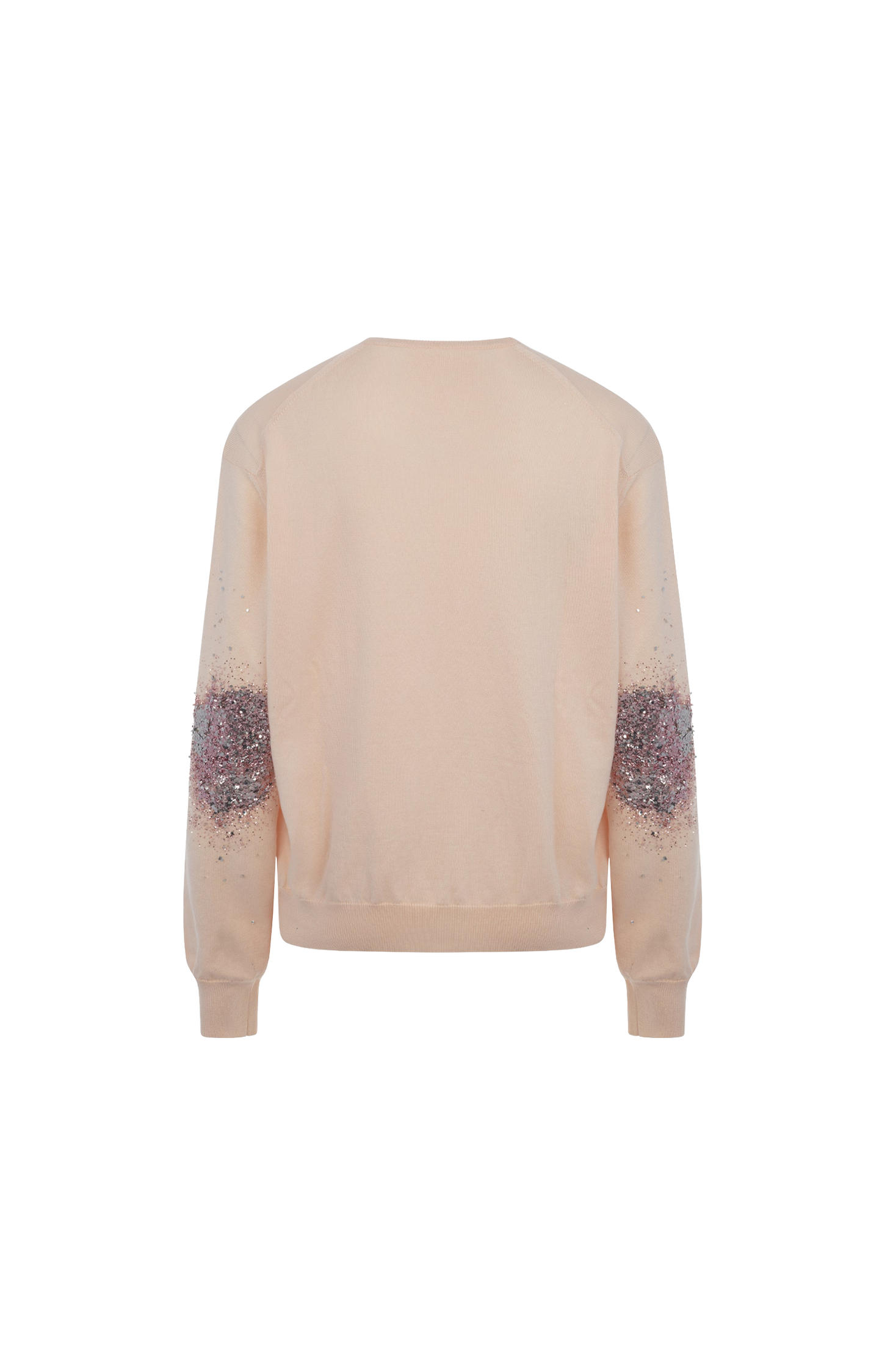 Glitter V-neck sweater