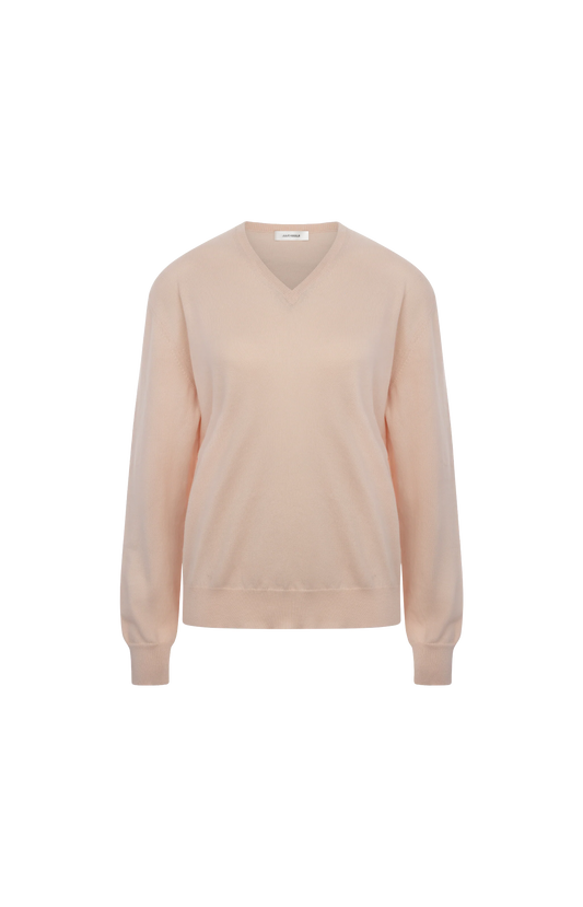 Glitter V-neck sweater