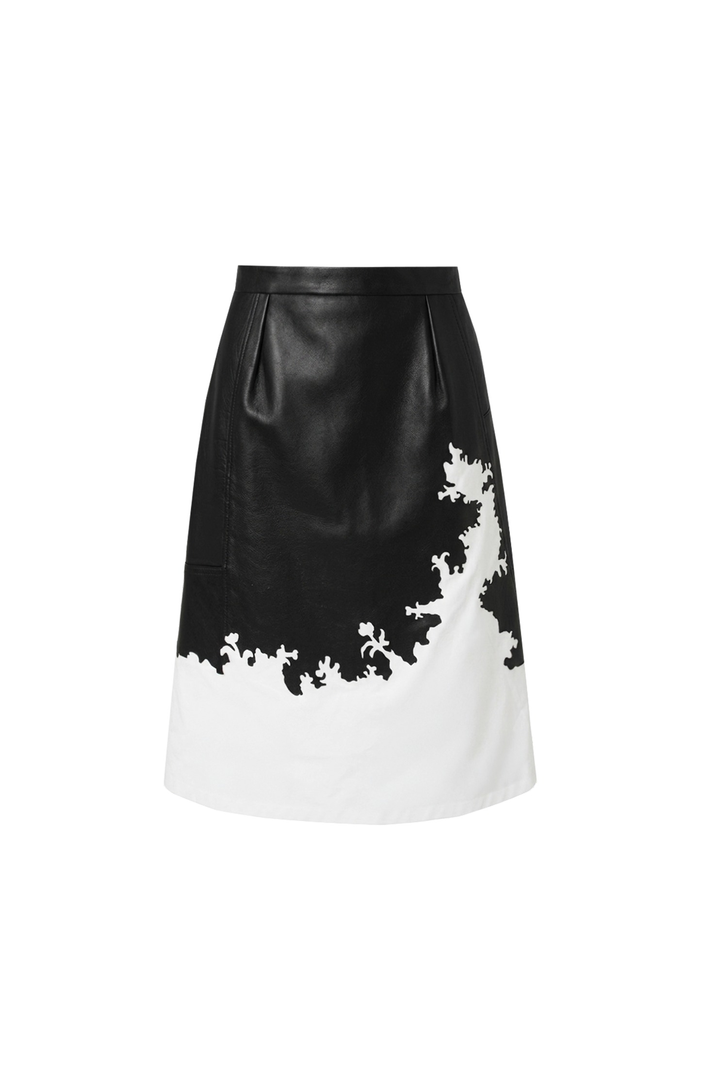 Shin Lace Cut-Out Skirt