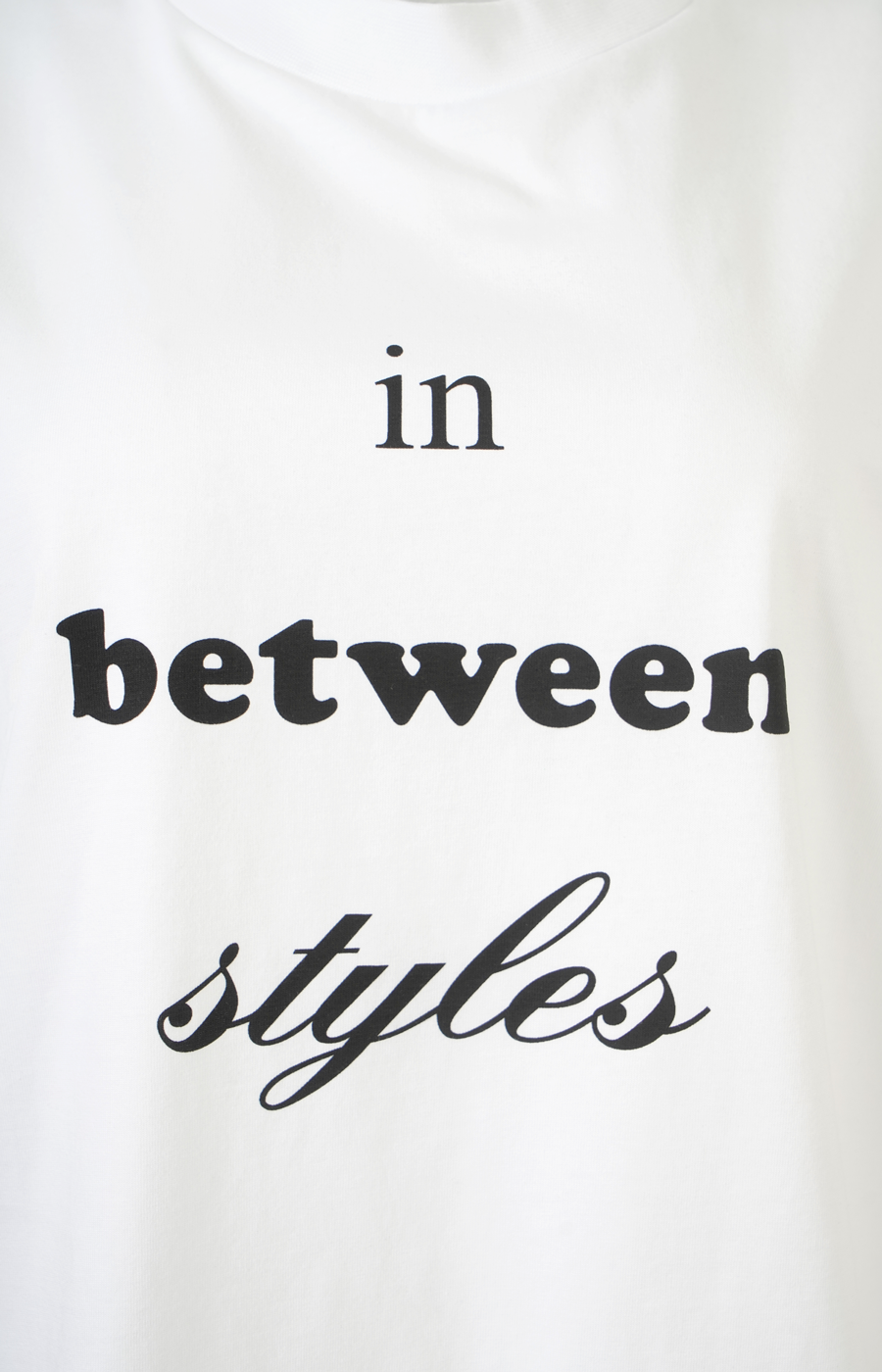 In Between Styles Cotton T-Shirt