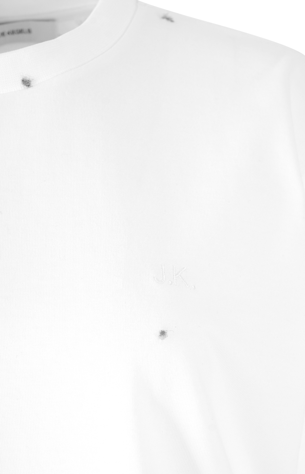 Julie Kegels Jony Organic Cotton T-Shirt in White — product photo 2