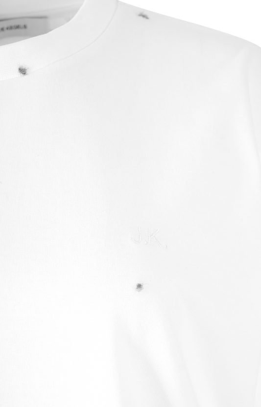 Julie Kegels Jony Organic Cotton T-Shirt in White — product photo 2