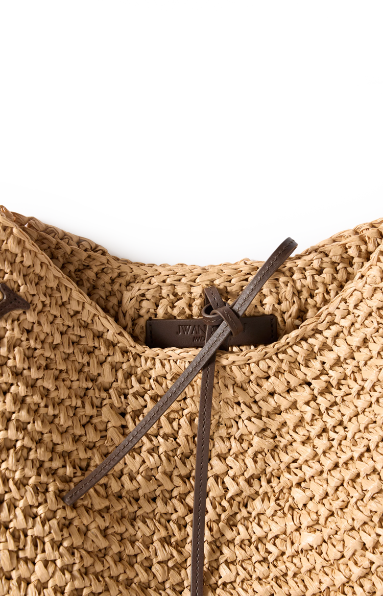 Large Bulb Crochet Shopper Bag