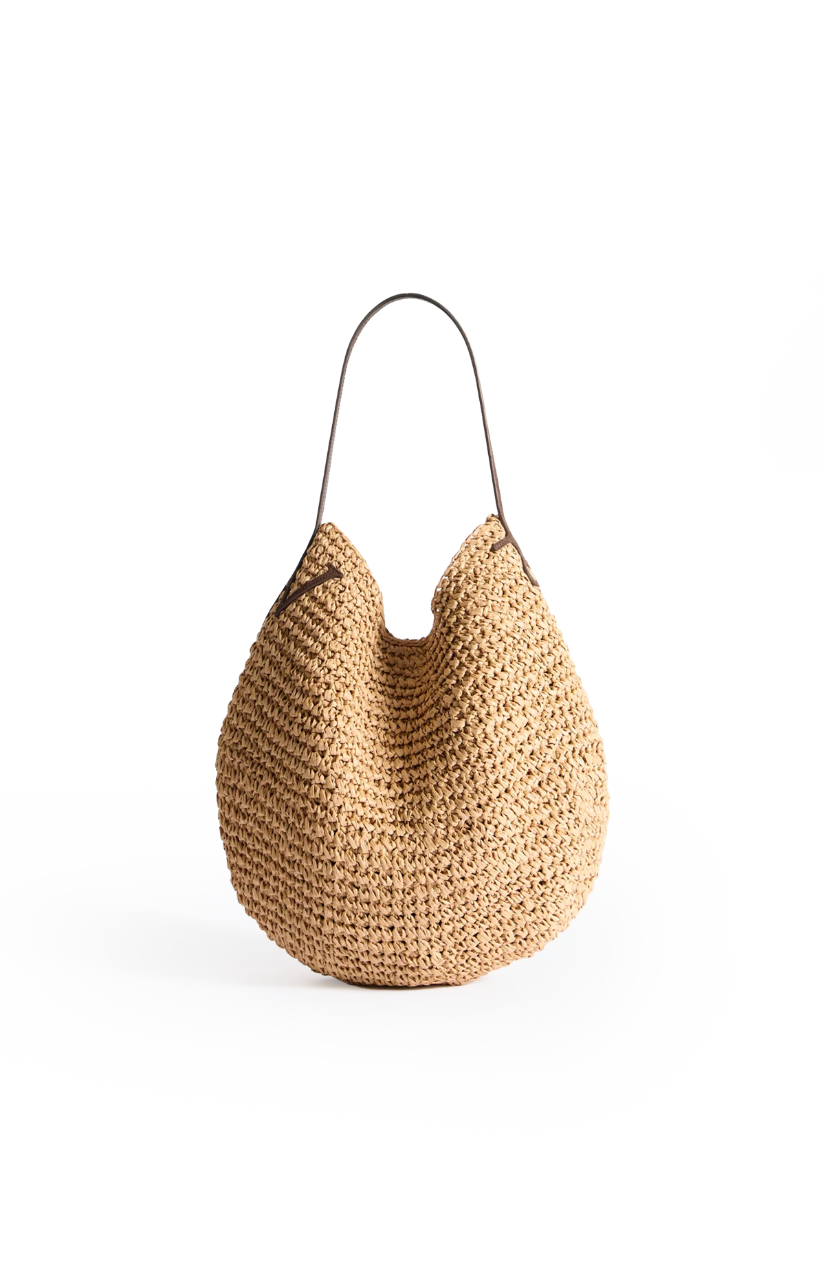 Large Bulb Crochet Shopper Bag
