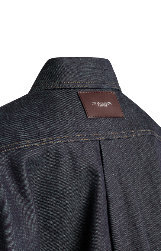JW Anderson Flare Hem Shirt in Indigo