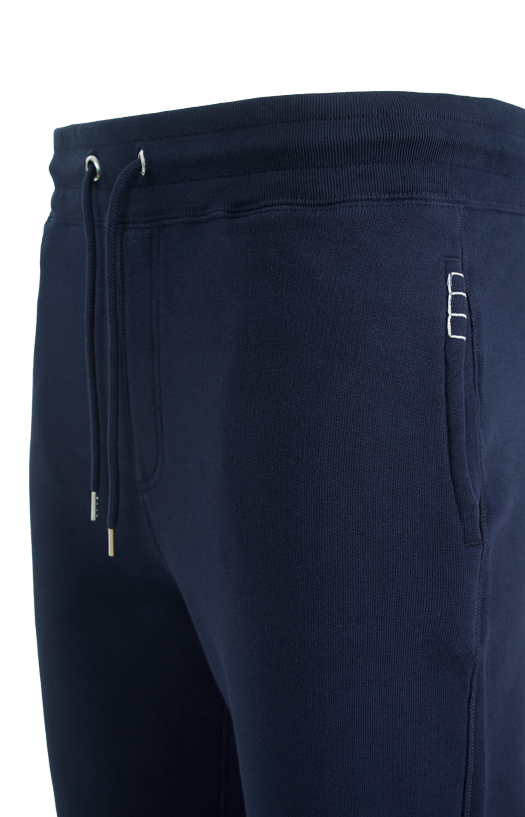 JW Anderson Cuffed Sweatpants in Navy