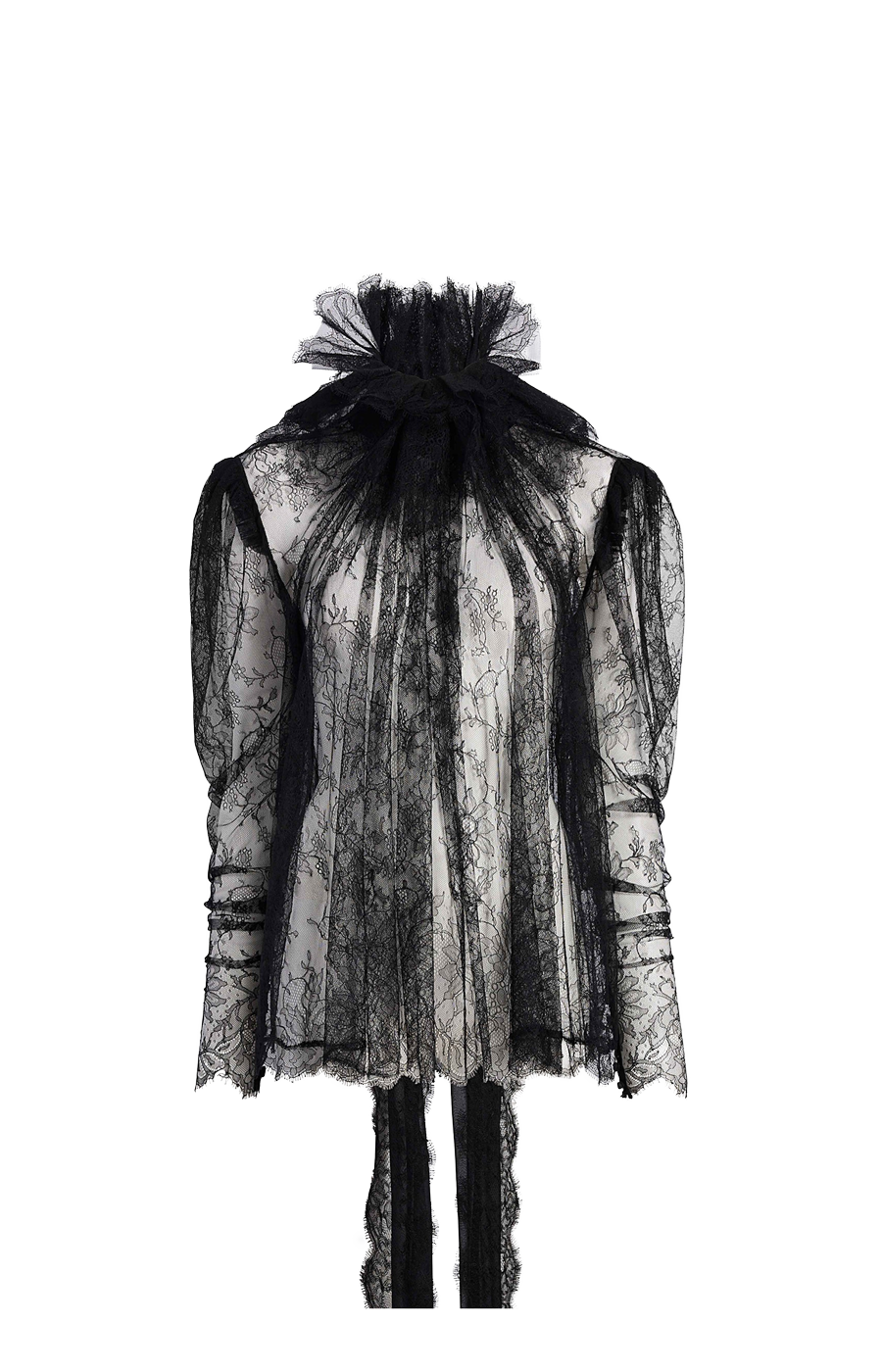 Khaite Bonnie Top in Black — front view