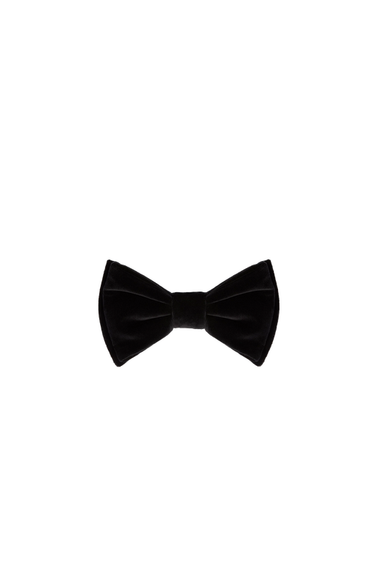 Khaite Liv Bowtie in Black — front view