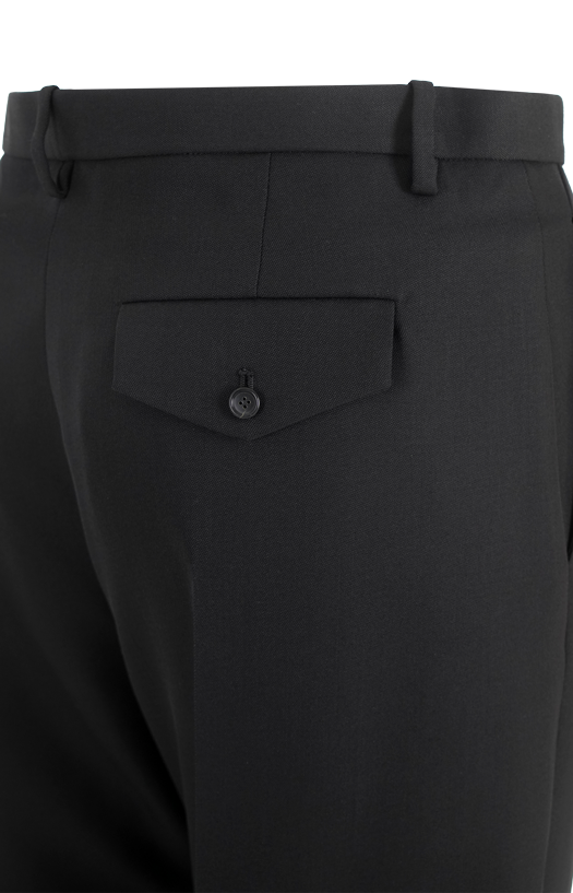 Hunter Wool Pant in Black