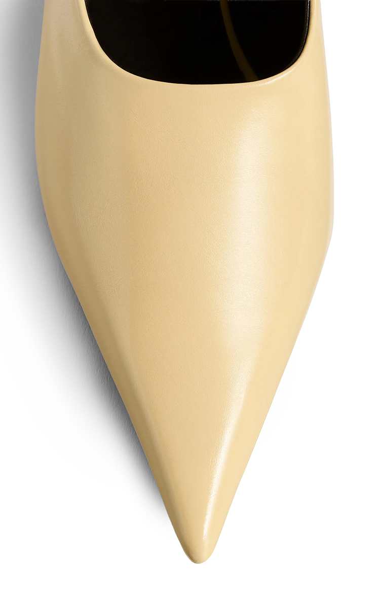 Khaite Colleen Pump in Butter Glazed Leather — product photo 4