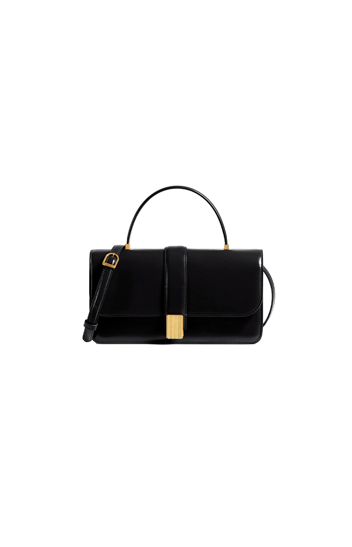 Blake Top Handle Bag in Black