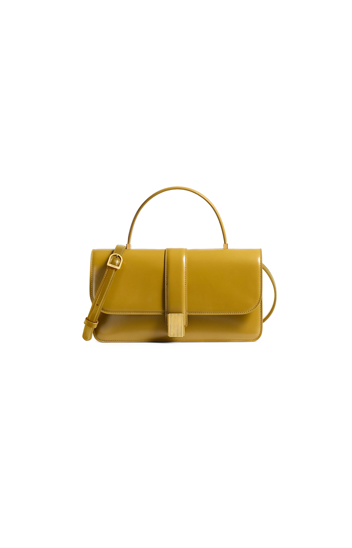 Blake Top Handle Bag in Golden Olive