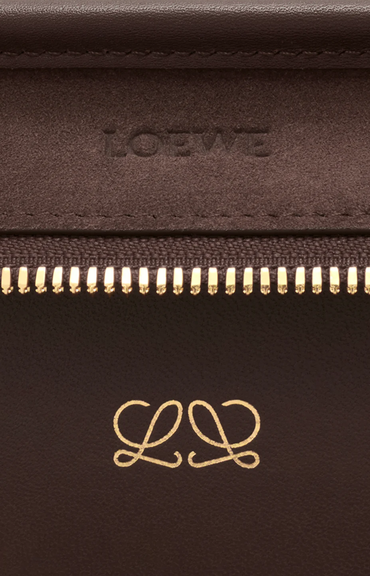 Loewe Medium Amazona 180 bag in Suede in Dark Chestnut — product photo 8