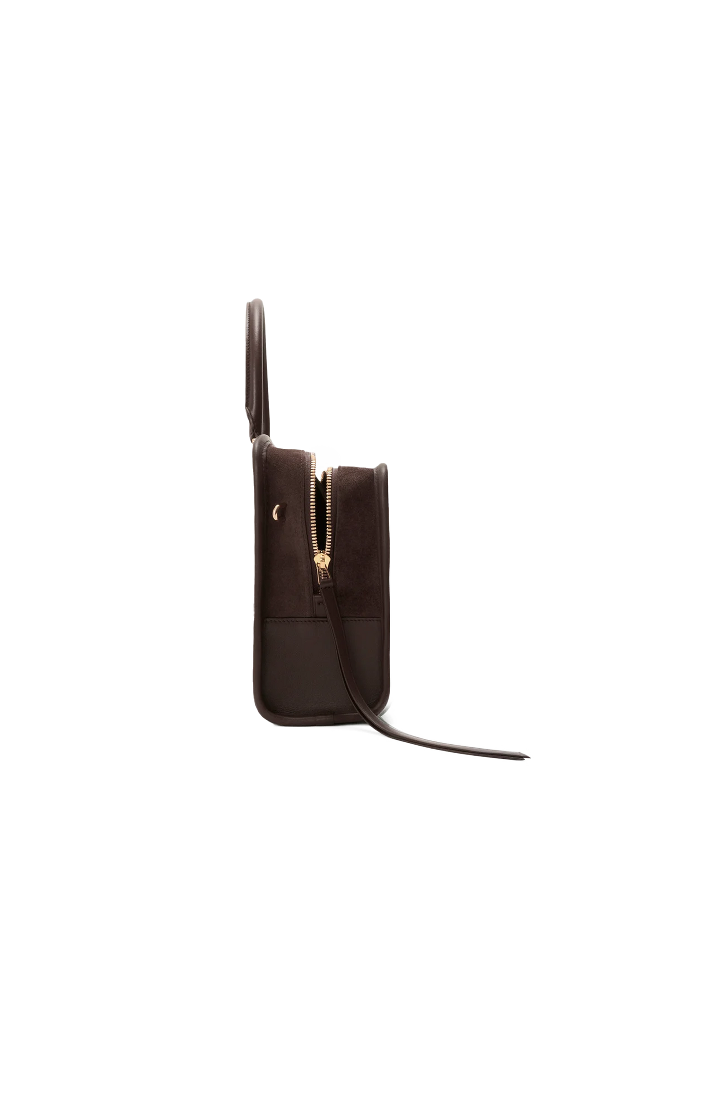 Loewe Medium Amazona 180 bag in Suede in Dark Chestnut — product photo 5
