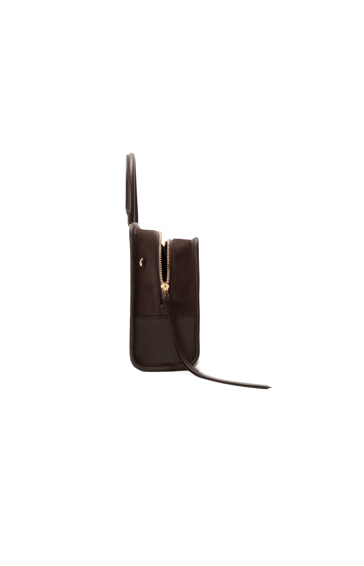 Loewe Medium Amazona 180 bag in Suede in Dark Chestnut — product photo 5