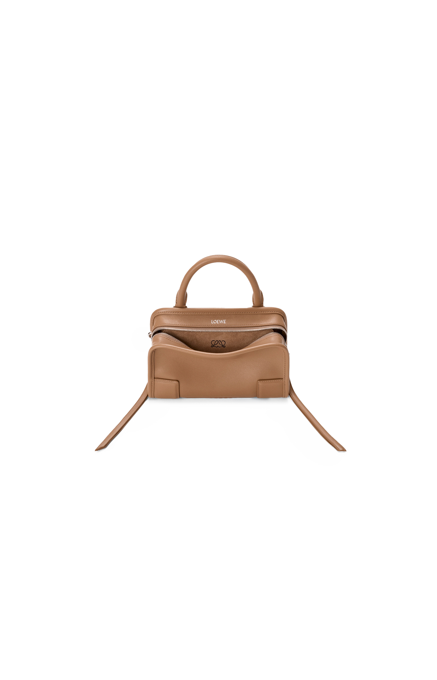 Mini Amazona 180 Bag in Soft Calfskin in Mocha