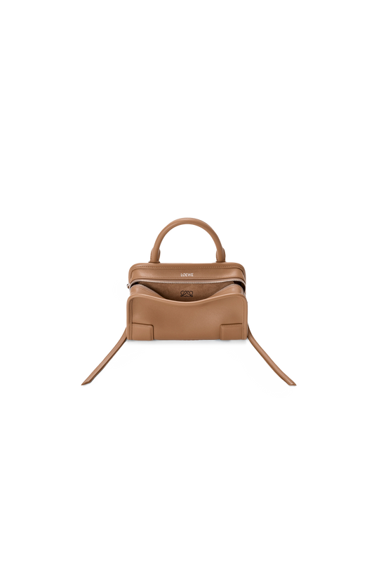 Mini Amazona 180 Bag in Soft Calfskin in Mocha